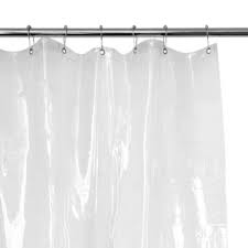 Heavy Weight Shower Curtain Liner In Clear In 2020 Vinyl Shower Curtains Kids Shower Curtain Shower Curtain