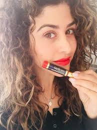 As a lover of red lipstick, today I'm...