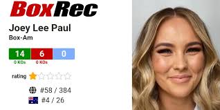 BoxRec: Joey Lee Paul