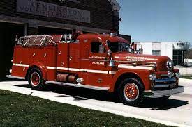 Kensington Md Fd Seagrave Sedan Cab Pumper Fire Trucks Rescue Vehicles Emergency Fire