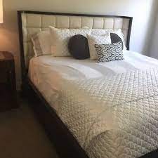 Check spelling or type a new query. King Bed Bernhardt Ivory Leather Ebay
