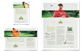 Certificate and the method of payment you'll use (check, cash, or credit card). Golf Course Instruction Flyer Ad Template Design
