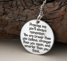 The best collection of promise day quotes and quotations with romantic touch. Amazon Com Promise Me You Ll Always Remember 925 Silver Necklace Keyring Custom Engraved Handmade Jewelry With Inspirational Quote Graduation Gift Empowering Gift Positive Jewelry Handmade