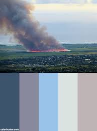 Controlled Cane Fire On Maui Sue Salisbury Hawaii Color Palette Color Color Palette Color Design