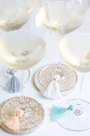 Diy Tassel Wine Charms Wine Charms Diy Wine Charms Diy Wine Glass