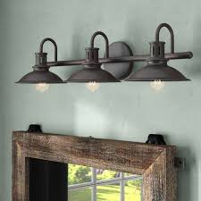 Browse a wide selection of farmhouse bathroom light fixtures for sale in a variety of finishes and styles, including vanity lights and bathroom sconces. Deandre 3 Light Dimmable Vanity Light In 2021 Farmhouse Light Fixtures Farmhouse Light Fixtures Bathroom Rustic Bathroom Lighting