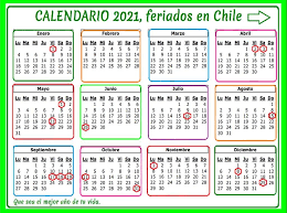 Calendario 2021 chile es la nueva herramienta (calendario 2021 con festivos) para conocer las las imágenes contenidas en la aplicación calendario feriados 2021 chile, se descargaron de freepik y. Calendario Feriados 2021 Chile Feriados 2021 En Chile Revisa El Listado Con Los Dias Festivos Y Fines De Semana Largo