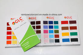 Printing Service For Emulsion Epoxy Floor Paint Color Card