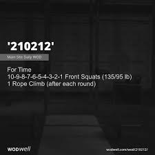 The plan takes 6 weeks in total to get you from being able to do 0, to 200 consecutive squats. 210212 Workout Crossfit Wod Wodwell