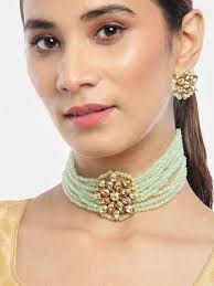 Black Necklaces For Women Buy Artmiss Boho Choker Beaded Choker Necklace  Delicate Crystal Necklace Gold Filled Jewelry Simple Choker, Free Size,  Crystal At Choker Necklaces For Women