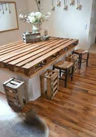 Holzpaletten Tolle Diy Ideen Fur Kuchen Und Essraume Esstisch Stuhle Holzpaletten Paletten