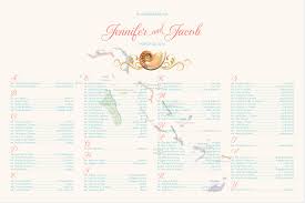 map of the bahamas beach and travel themed wedding seating