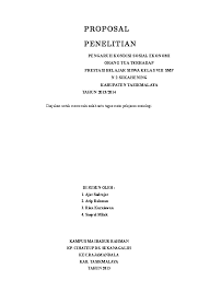 Contoh Penelitian Tentang Ekonomi Ilmusosial Id