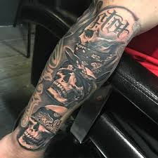 Maybe you would like to learn more about one of these? 1 475 Synes Godt Om 20 Kommentarer Sir Focus Focustattoos Pa Instagram Hear No See No Speak No Evil P Evil Tattoos Skull Sleeve Tattoos Girly Tattoos