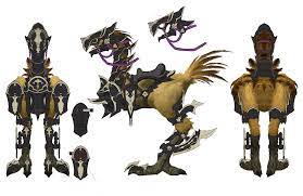 Chocobo Dragoon Ffxiv Monstros Ideias Para Personagens Druidas