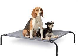 Cuccia chalet da esterno doppia in legno per cani di taglia grande: Bedsure Brandina Per Cani Grande Brandina Cane Taglia Grande Lettino Per Cani Estivo Sopraelevato 110x80x20 Cm Grigio Amazon It Prodotti Per Animali Domestici