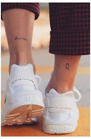 48 Meaningful Ankle Tattoo Ideas With Words And Flowers Flower Ankle Tattoo Anklet Ankle Is The Part W In 2021 Ankle Tattoo Ideas Ankle Tattoo Back Of Ankle Tattoo
