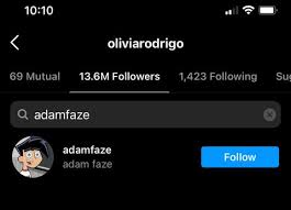 Olivia rodrigo news, gossip, photos of olivia rodrigo, biography, olivia rodrigo boyfriend list olivia rodrigo is a 18 year old american actress. Who Is Adam Faze Meet Olivia Rodrigo S Boyfriend