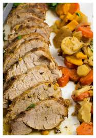 The pork tenderloin will absorb all the flavors of this marinade beautifully if it's massaged into the meat before marinating. Instant Pot Pork Tenderloin With Root Vegetables Everyday Eileen