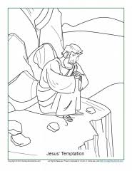 One of top rated groups in free printable jesus coloring pages is wallpaper. Jesus Temptation Coloring Page Children S Bible Activities Sunday School Activities For Kids