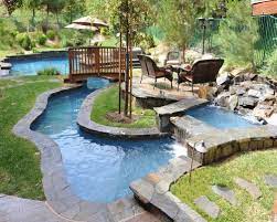 Small Backyard Lazy River Pool Lazy River Pool Backyard Pool Backyard Lazy River