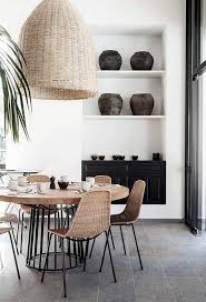 Idea To Steal Modern Rattan Apartment 34 Dining Room Inspiration House Interior Interior