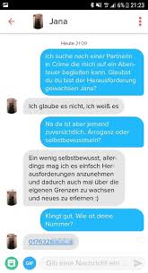 Dec 11, · man schreibt sich hin und her, doch wenn man nun explizit nach einem date fragt oder sich persönlich treffen will, bricht auf einmal die kommunikation ab. Frauen Anschreiben Beispieltexte Mit Antwortgarantie Tinderacademy Com