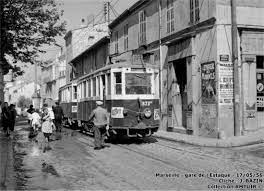 Marseille Tramways La Ligne 36 Gare De L Estaque Marseille Transport Urbain France