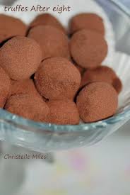 Truffes After Eight Recette Truffe Desserts Sans Oeufs Et Truffe Recette