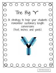 The Big Y Inches Feet And Yards Math Measurement Math