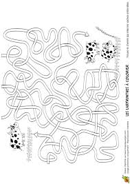 Coloriage Labyrinthe Des Trois Vaches Sur Hugolescargot Com