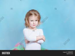 Making a ballerina bun may actually be easier with short hair than it is with long hair. Caucasian Little Girl Image Photo Free Trial Bigstock