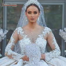 Content updated daily for wedding photo. 2021 Champagne Luxury Beading Lace Wedding Dress Shiny Cathedral Train Wedding Gown Wedding Dresses Aliexpress