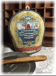 Just arrived, one of the hardest to locate of the vintage mary beale counted cross stitch charts: Carolina Stitcher Mary Beale Tea Cozy And More