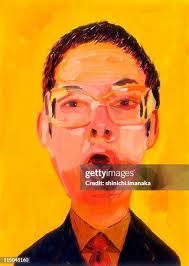 758 Person Looking At Camera Color Background High Res Illustrations