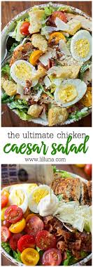 Easy Chicken Caesar Salad Recipe Lil Luna Recipe Caesar Salad Recipe Chicken Caesar Salad Recipe Delicious Salads
