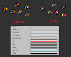Best Easiest Way To Change Color Of Certain Pixels In A Single Sprite Unity Community Unity Sprite Pixel