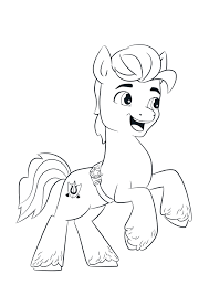 Our brave 10,000 year old unicorn princess helps rule the land of equestria. My Little Pony A New Generation Movie Coloring Pages Youloveit Com