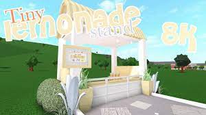 Bloxburg Lemonade Stand Speed Build Unique House Design Diy House Plans House Plans With Pictures