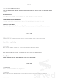 Private night walking tour in mohagine hotel. Bistro 445 Menu In Green Bay Wisconsin Usa