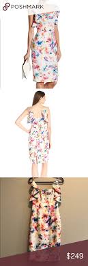 Black Halo Watercolor Floral Dress Sz 2 Watercolor Floral Dress Clothes Design Fashion