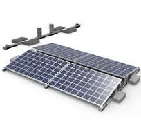 New Design Solar Panels Flat Roof Mounting System PV Ballast ...