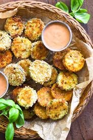 I've decided to take them up a notch by breading them to serve as a snack or as an appetizer at a party. Zucchini Parmesan Crisps The View From Great Island