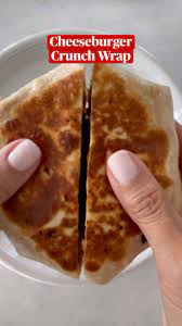 Cheeseburger Crunch Wrap Pinterest