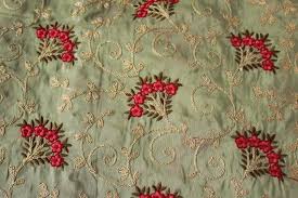 Do you prefer embroidery on fine sheer mesh or on velvet? Half Yard Pistachio Green Embroidered Fabric Embroidered Etsy Floral Fabric Indian Fabric Pistachio Green