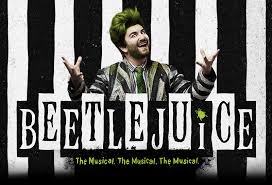 Beetlejuice exorcises the living from haunted houses. Beetlejuice The Musical Official Broadway Website
