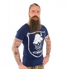 Vielseitige oberteile sind ein fester bestandteil jedes kleiderschranks. Wiesnrocker Shirt Blau Druck Weiss Passend Fur Oktoberfest Zur Lederhose Wiesnrocker