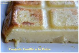 Cuajada Vanille A La Poire Sans Beurre Juste Histoire De Gouter Delicieux Gateaux Gateau Espagnol Poire