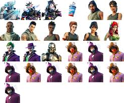 The animated series, harley has evolved into a cultural comic. Fortnite V14 50 All Leaked Skins Cosmetics Emotes And More
