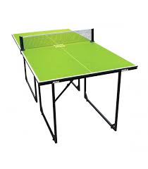 mini table de ping pong joola midsize verte